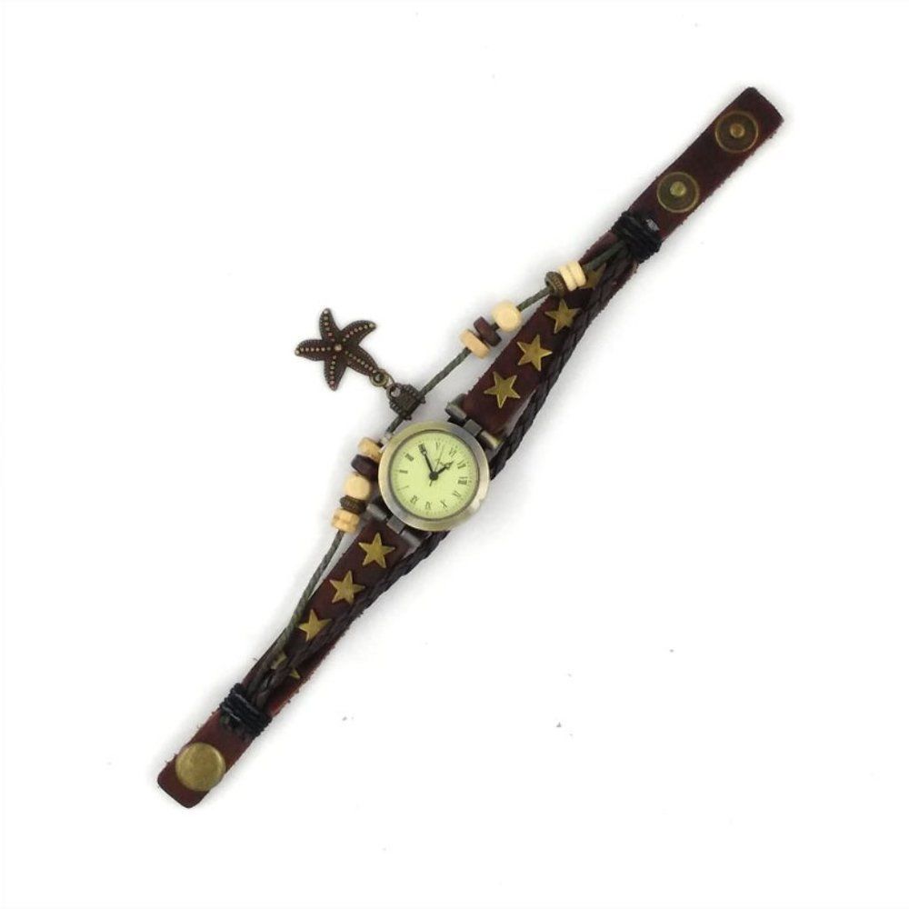 ✨✨BRAND NEW Preppy Leather Watch Women's Fashion Accessory - Picture 9 of 11